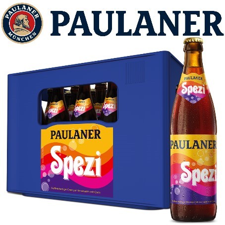 Paulaner Spezi 0,5L – knuffiger Cola‑Orange‑Mix im Retro‑Look